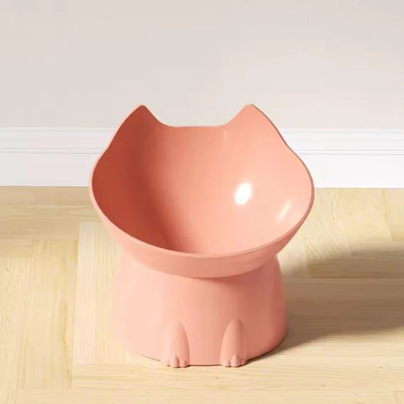 Raised Anti-Tip Pet Bowl