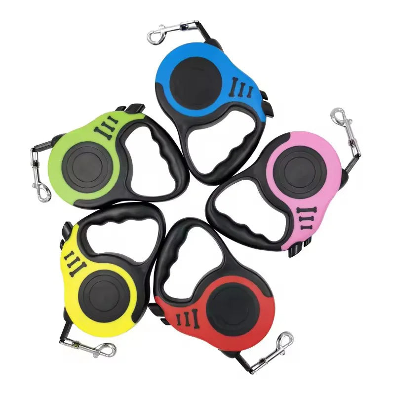 Braided Nylon Retractable Dog Lead