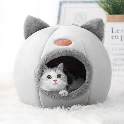 Cosy Cave Calming Cat Bed