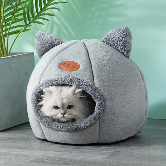 Cosy Cave Calming Cat Bed