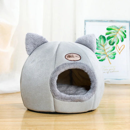 Cosy Cave Calming Cat Bed