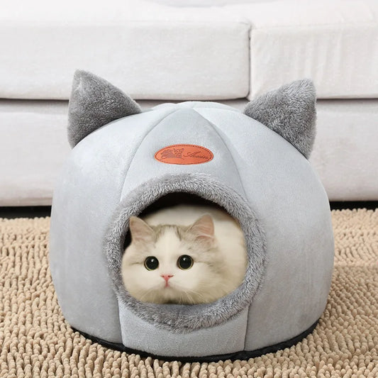 Cosy Cave Calming Cat Bed