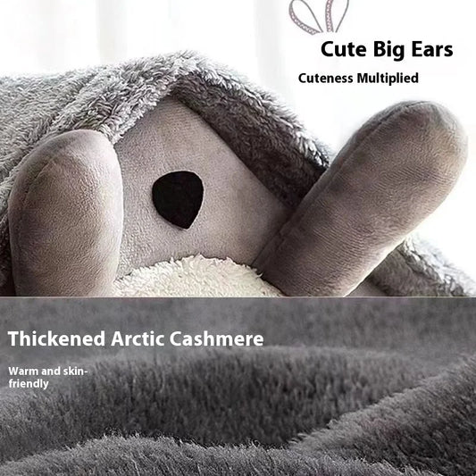 All-Season Cosy Dog House Bed