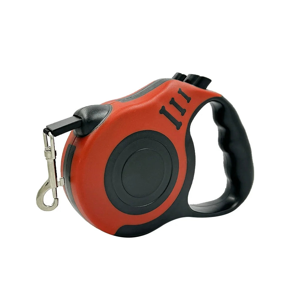 Braided Nylon Retractable Dog Lead