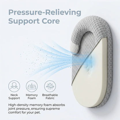 Oval Ice-Silk Cooling Pet Bed