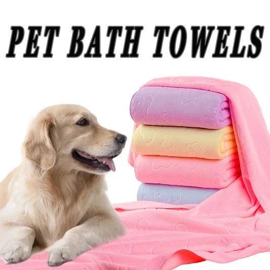Quick-Dry Microfibre Pet Towel