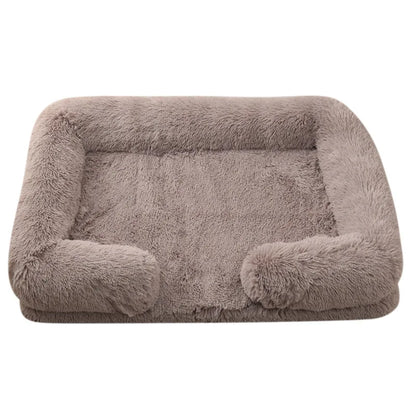 Plush Winter Dog Sofa Bed
