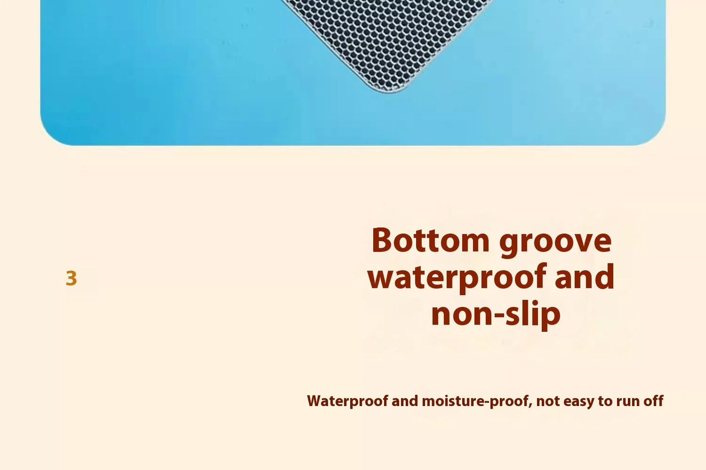 Heavy-Duty Waterproof Litter Mat