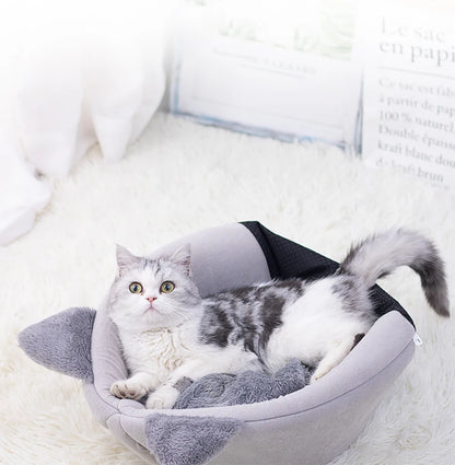 Cosy Cave Calming Cat Bed