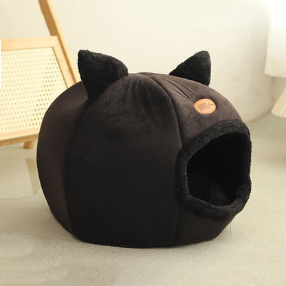 Cosy Cave Calming Cat Bed