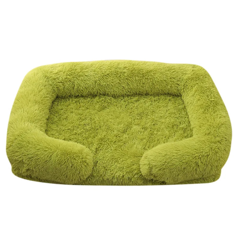 Plush Winter Dog Sofa Bed