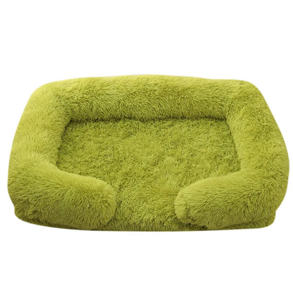 Plush Winter Dog Sofa Bed