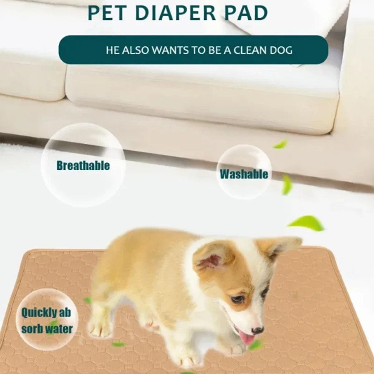 Reusable Washable Pee Training Pad