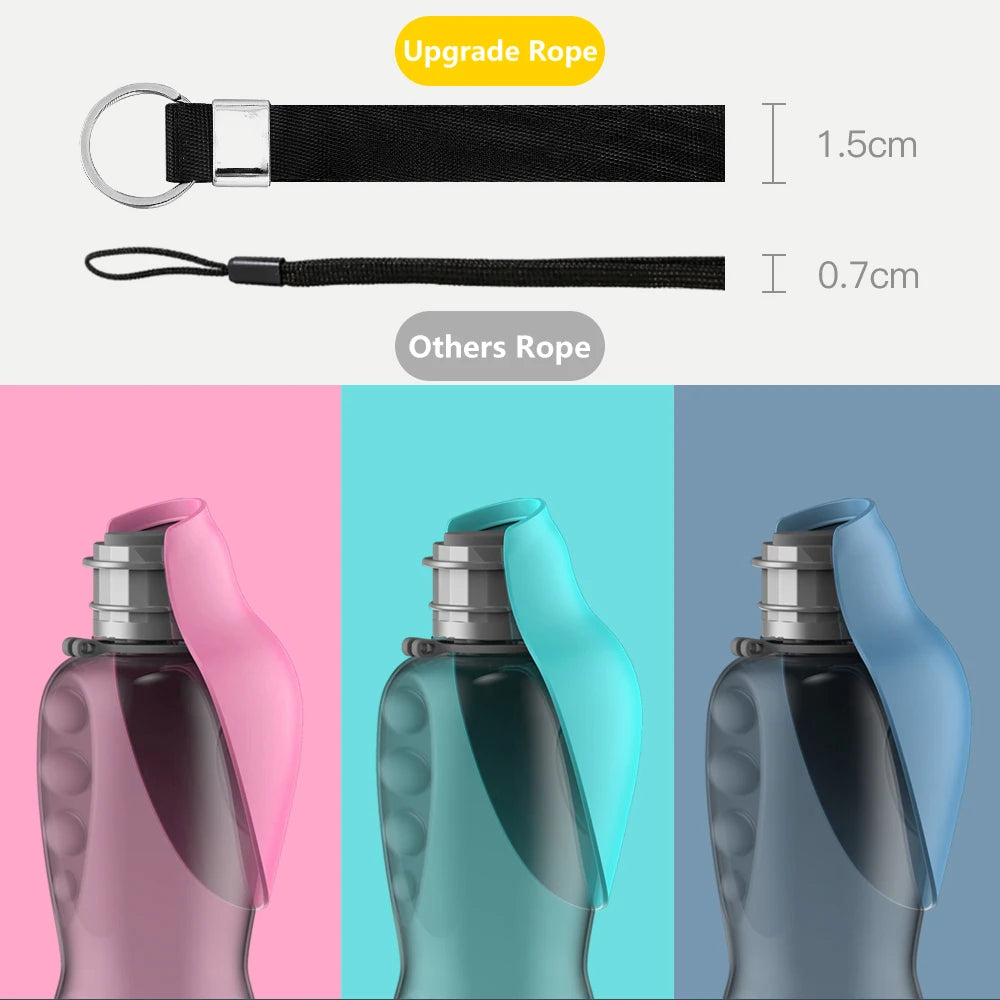 800ml Travel Dog Water Bottle