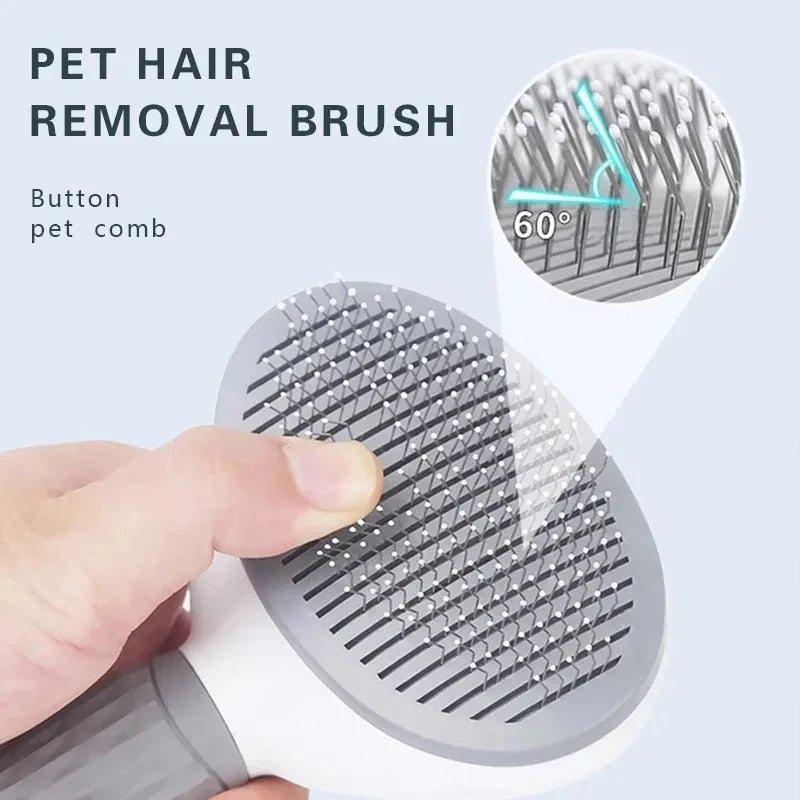 Self-Cleaning Slicker Pet Brush