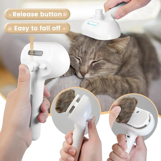 Steam-Spray Grooming Comb