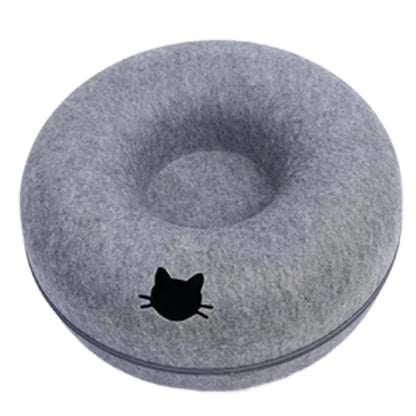 Donut Cat Tunnel Bed