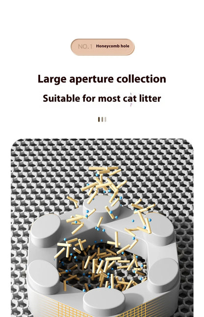 Double-Layer Cat Litter Mat