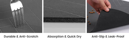 Absorbent Anti-Spill Pet Feeding Mat