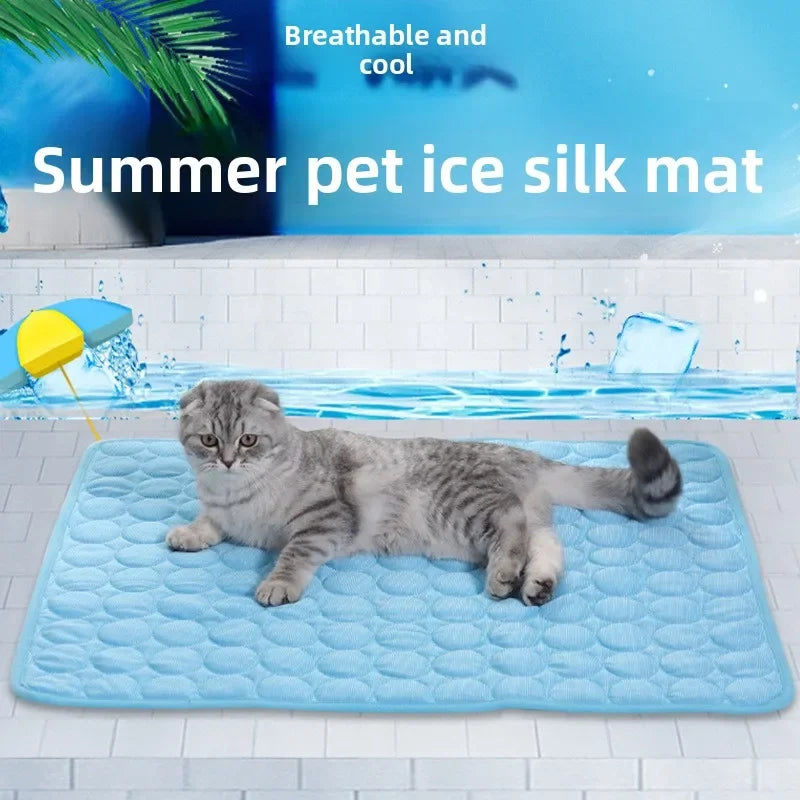 Ice-Silk Cooling Pet Mat