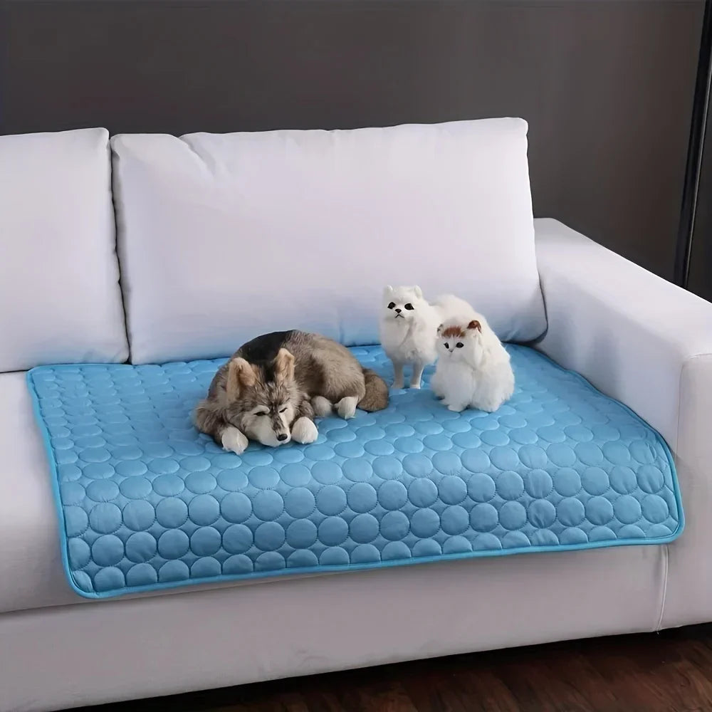 Ice-Silk Cooling Pet Mat