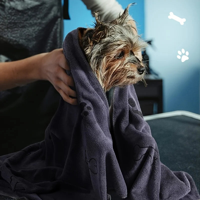 Microfibre Quick-Dry Dog Bath Towel