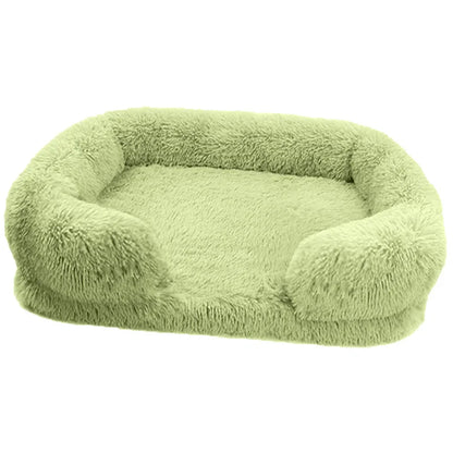 Plush Winter Dog Sofa Bed