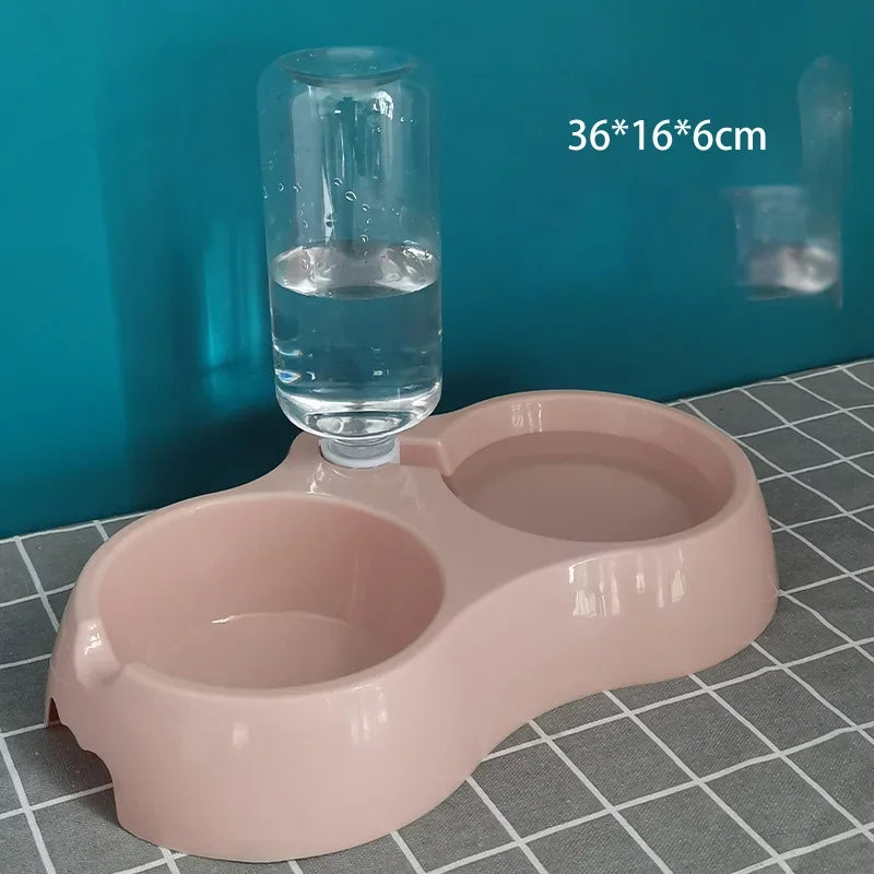 Auto Feeder & Water Bowl Combo