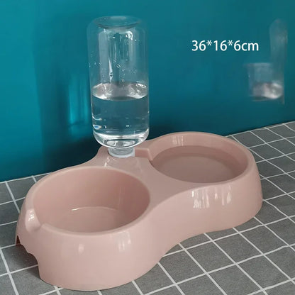 Auto Feeder & Water Bowl Combo