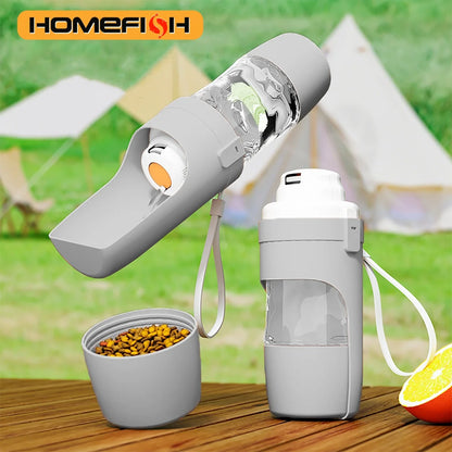 2-in-1 Food & Water Travel Bottle for pets