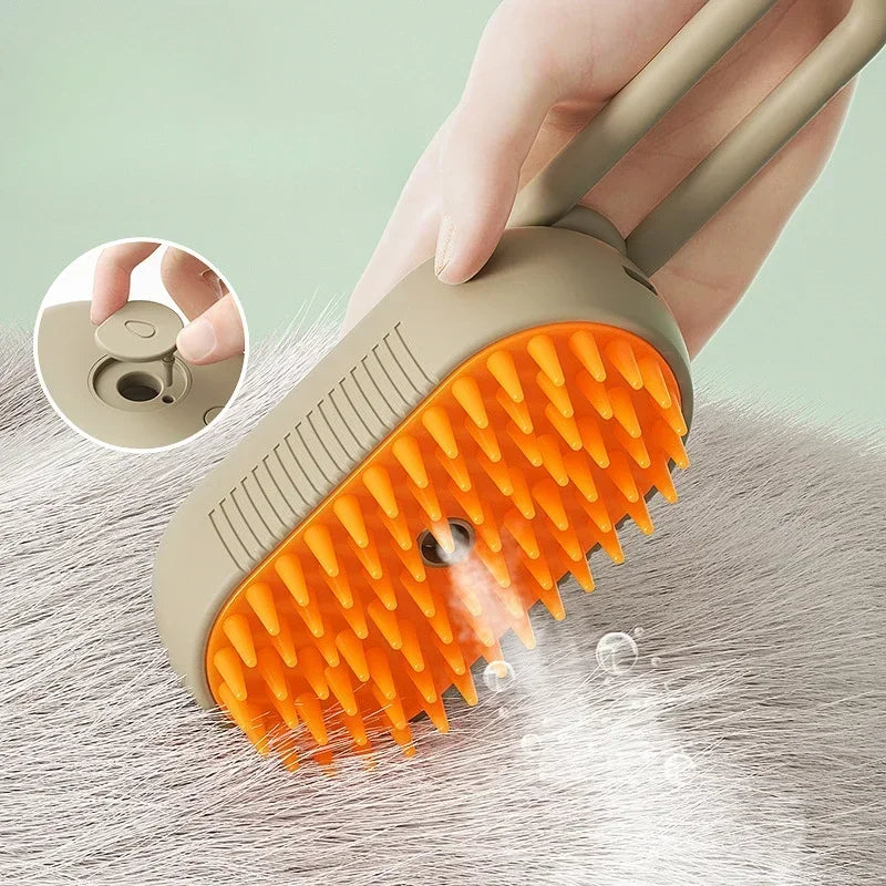 Steam-Spray Grooming Comb