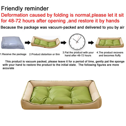 Waterproof Large Dog Bed