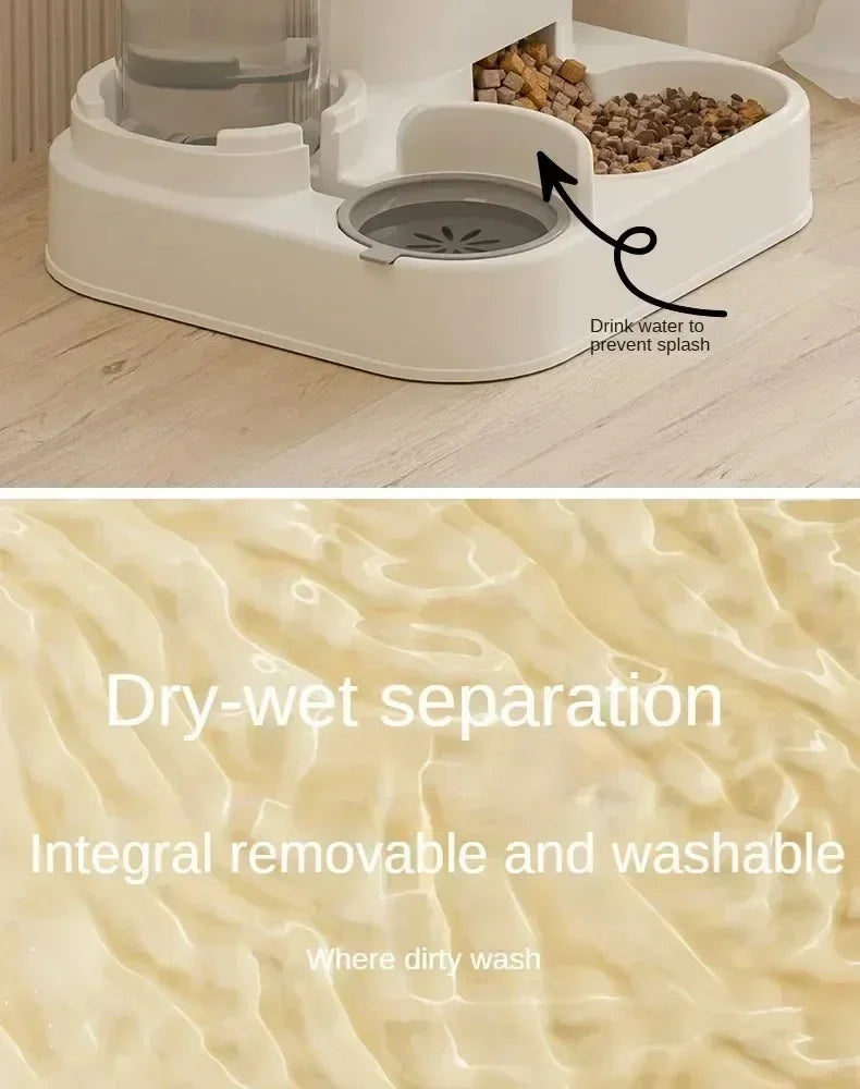Auto Feeder & Water Fountain Station