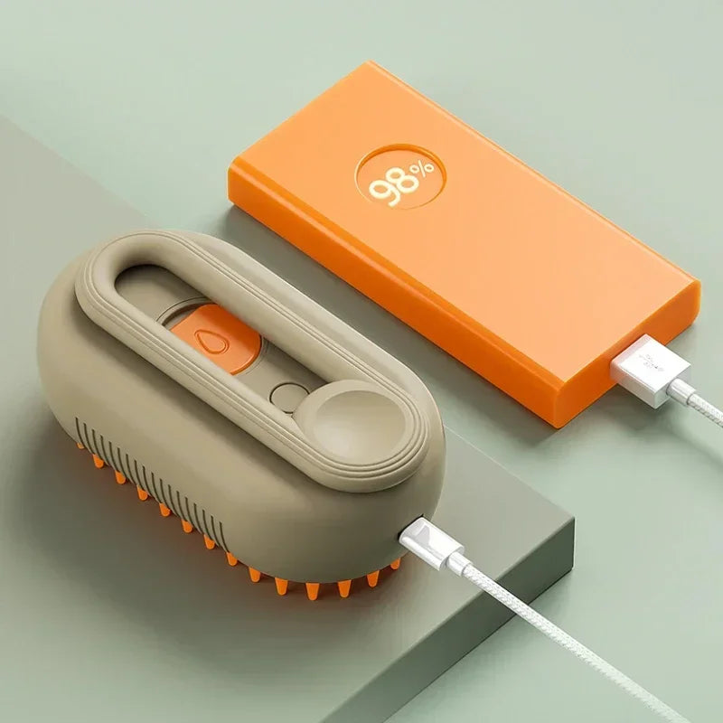 Steam-Spray Grooming Comb