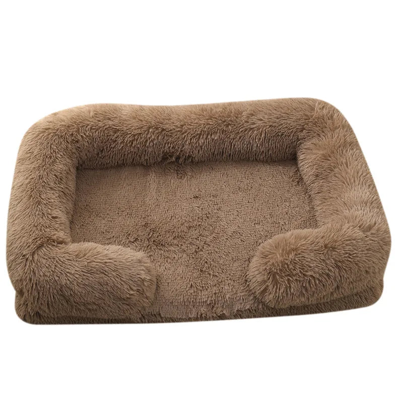 Plush Winter Dog Sofa Bed