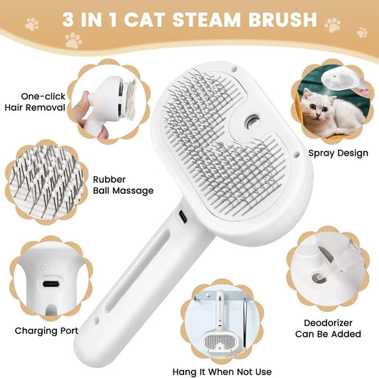 Steam-Spray Grooming Comb — view 4