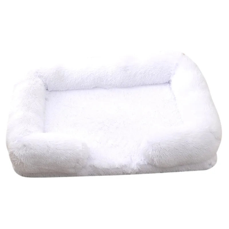 Plush Winter Dog Sofa Bed