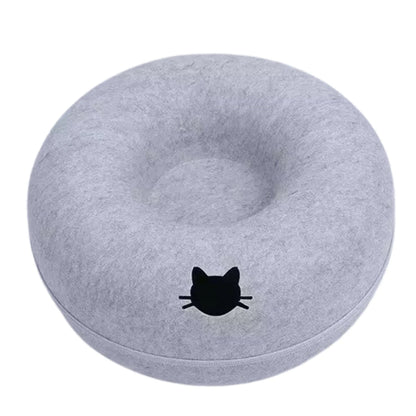 Donut Cat Tunnel Bed