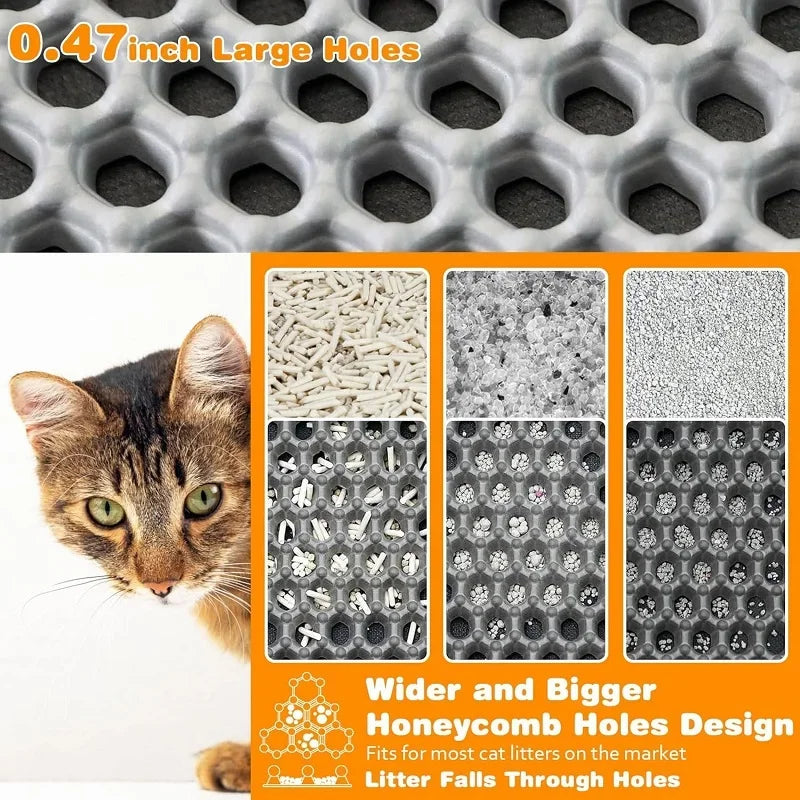 Heavy-Duty Waterproof Litter Mat