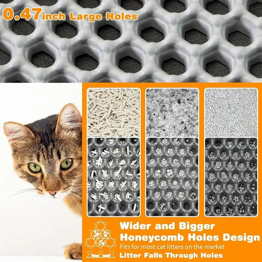 Heavy-Duty Waterproof Litter Mat