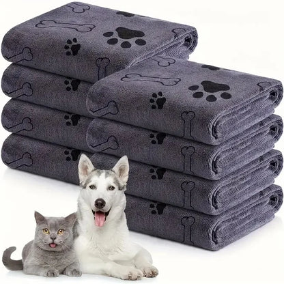 Microfibre Quick-Dry Dog Bath Towel