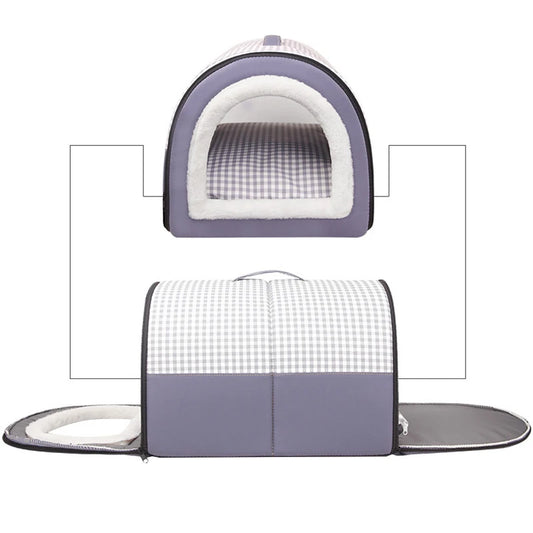 Foldable Soft Pet Sleeping Cave