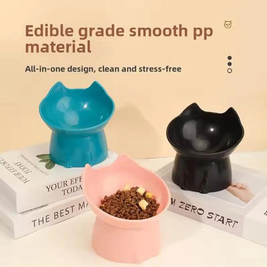 Raised Anti-Tip Pet Bowl