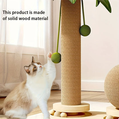 Coconut Palm Cat Activity Tower