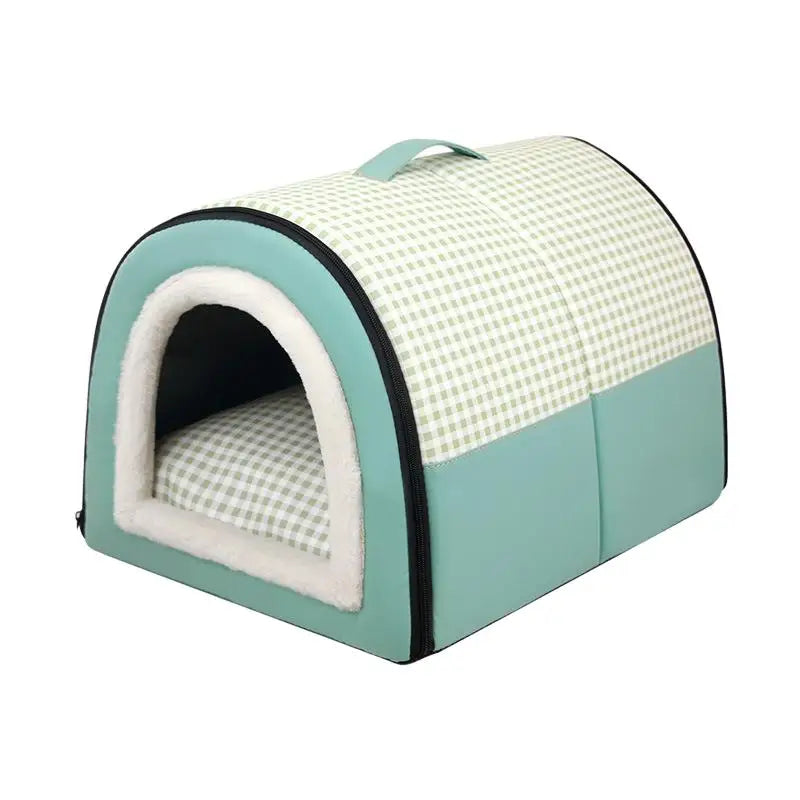 Foldable Soft Pet Sleeping Cave
