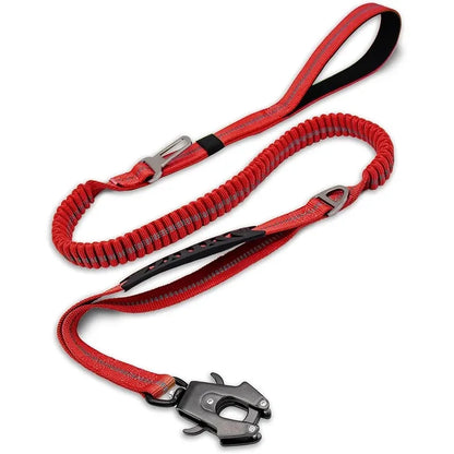 Tactical Heavy-Duty Bungee Dog Leash
