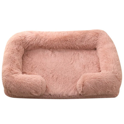 Plush Winter Dog Sofa Bed