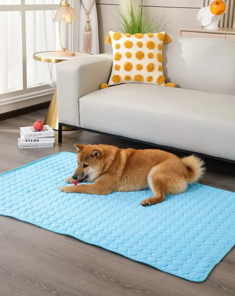 Ice-Silk Cooling Pet Mat