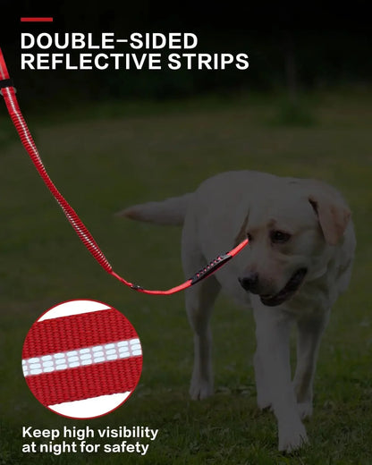 Tactical Heavy-Duty Bungee Dog Leash
