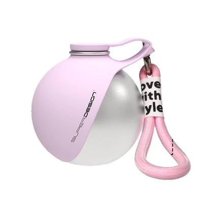 Stainless Steel Dog Water Bottle & Bowl